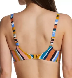 Freya Torra Bay Striped Underwire Sweetheart Bikini Swim Top - Bra-Sized Padded Swimwear -Her Room US freya fre001 as2032 bs