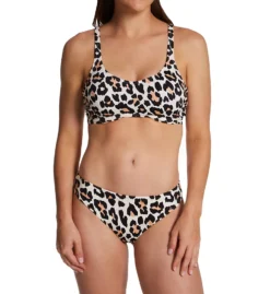 Freya Animal Instinct Leopard Print Underwire Bralette Bikini Top - Convertible Scoop Neck -Her Room US freya fre001 as2039 cs2