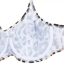 Freya Animal Instinct Leopard Print Underwire Bralette Bikini Top - Convertible Scoop Neck -Her Room US freya fre001 as2039 cs6