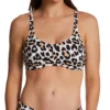 Freya Animal Instinct Leopard Print Underwire Bralette Bikini Top - Convertible Scoop Neck -Her Room US freya fre001 as2039 gs