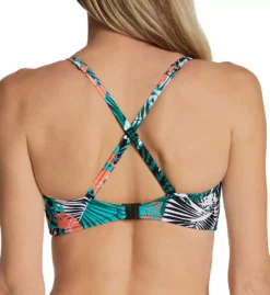 Freya Honolua Bay Tropical Palm Print Adjustable Underwire Bralette Swim Top -Her Room US freya fre001 as2614 cs1