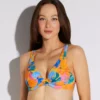Freya Aloha Coast Multicolor Tropical Underwire High Apex Bikini Top – Bra-Sized J-Hook Swimwear -Her Room US freya fre001 as5213 gs