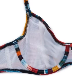 Freya Bali Bay Multi-Color Brush Stroke Stripe – Underwire Plunge Bra-Sized Bikini Swim Top -Her Room US freya fre001 as6780 cs2