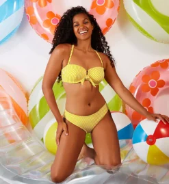 Freya Beach Hut Striped Underwire Bandeau Bikini Top – Multi-Way Strapless Swimwear -Her Room US freya fre001 as6791 cs6