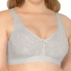 FRUIT OF THE LOOM Beyond Soft Wireless Plus Size Cotton Bra -Her Room US fruit of the loom fotl01 ft811 gs