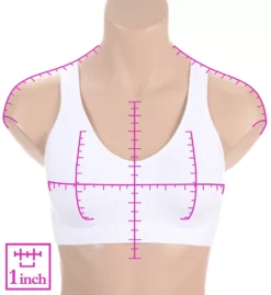 FRUIT OF THE LOOM Fresh Built Up Seamless Bra - 2 Pack -Her Room US fruit of the loom fotl01 ft990 ns7