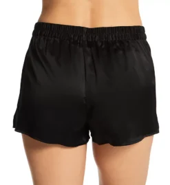 GINIA GBS102 100% Woven Silk Sleep Short – Luxurious Lightweight Side-Vent Lounge Bottoms -Her Room US ginia gin01 gbs102 bs