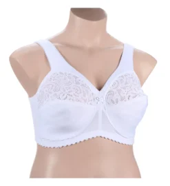 Glamorise Magic Lift Cotton Full Figure Wireless Support Bra -Her Room US glam01 1001 01