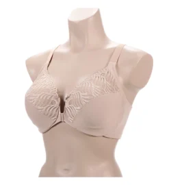 Glamorise Wonderwire Front Closure T-Back Bra -Her Room US glam01 1246 01