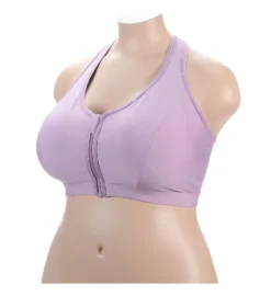 Glamorise Zip Up Front Close Sports Bra -Her Room US glam01 9266 01