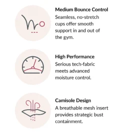 Glamorise No Bounce Cami Sports Bra -Her Room US glamorise glam01 1066 cs1