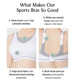 Glamorise Elite Performance Medium Impact Cami Sports Bra 20 Glamorise Elite Performance Medium Impact Cami Sports Bra -Her Room US glamorise glam01 1067 cs6