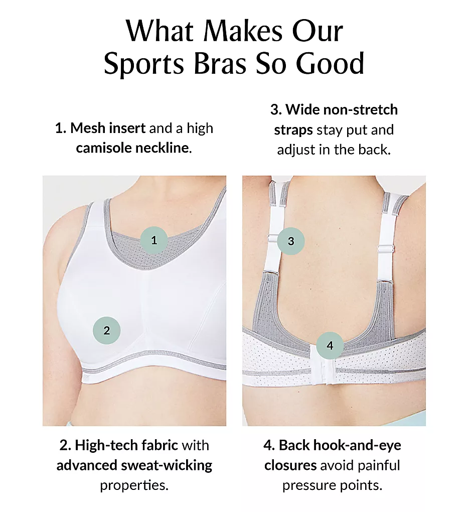 Glamorise Elite Performance Medium Impact Cami Sports Bra 11 Glamorise Elite Performance Medium Impact Cami Sports Bra - Image 9