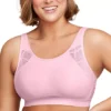 Glamorise No Sweat Mesh Ventilated Wire Free Sports Bra -Her Room US glamorise glam01 1068 gs