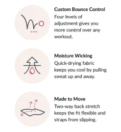 Glamorise Double Layer Custom Control High Impact Sports Bra -Her Room US glamorise glam01 1166 cs4