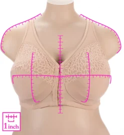 Glamorise Magic Lift Front Closure Racerback Bra -Her Room US glamorise glam01 1206 ns7