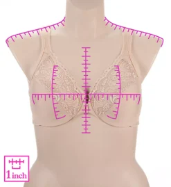 Glamorise Wonderwire Front Closure Bra -Her Room US glamorise glam01 1245 ns7