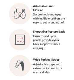 Glamorise Magic Lift With Posture Back Support Bra -Her Room US glamorise glam01 1265 cs5