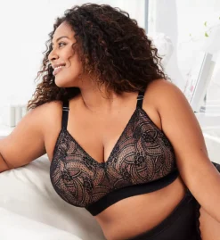 Glamorise Bramour Gramercy Luxe Lace Bralette -Her Room US glamorise glam01 7012 cs3
