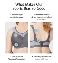 Glamorise Underwire High Impact Sports Bra -Her Room US glamorise glam01 9066 cs2