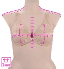 Glamorise Wonderwire Stretch Lace Front Closure Bra -Her Room US glamorise glam01 9245 ns7