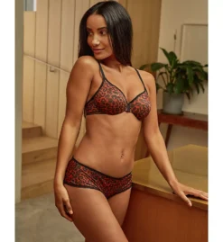 Gossard Glossies Leopard Sheer Bra -Her Room US gossard gos001 13101 cs5