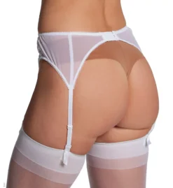Gossard Superboost Lace Suspender Garter Belt -Her Room US gossard gos001 7712 bs