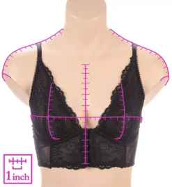 Gossard Superboost Lace Deep V Underwire Bralette -Her Room US gossard gos001 7718 ns7