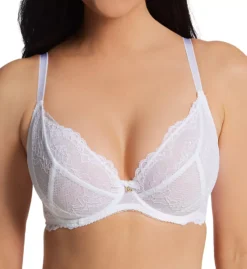 Gossard Superboost Lace Non-Padded Plunge Bra -Her Room US gossard gos001 7725 cs4
