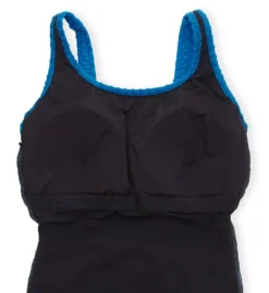 Gottex Day Dream High Neck Textured One Piece – Raised Dot Wireless Swimsuit -Her Room US gottex gotx01 dd180 cs6