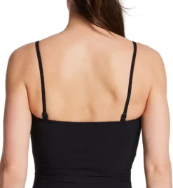 Gottex Navy Embrace Swirling Stripe Bandeau One Piece – Tummy Control Convertible Swimsuit -Her Room US gottex gotx01 ee070 cs1