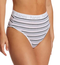 Hanes Originals Stretch Hi-Leg Panty - 3 Pack
