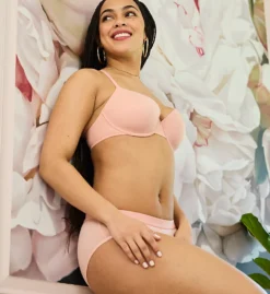 Hanes Authentic Lightly Lined T-Shirt Underwire Bra -Her Room US hanes hane01 dhy206 cs6