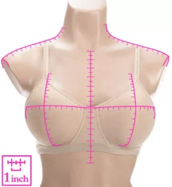 Hanes X-Temp Contour Wirefree Convertible Bra -Her Room US hanes hane01 g507 ns7