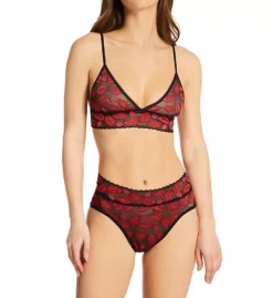 HANKY PANKY Pattern Adjustable Stretch Lace Bralette -Her Room US hanky panky hnk001 113ptn cs1