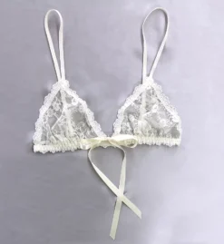 HANKY PANKY After Midnight Peek-A-Boo Lace Front Tie Bralette -Her Room US hanky panky hnk001 9c7811 cs1