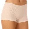 HANRO Cotton Seamless Boyleg Panty -Her Room US hanro han001 1631 gs