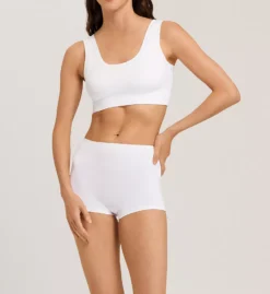 HANRO Touch Feeling Crop Top Padded Bra -Her Room US hanro han001 1806 cs2