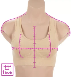 HANRO Touch Feeling Crop Top Padded Bra -Her Room US hanro han001 1806 ns7