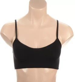HANRO Touch Feeling Crop Spaghetti Strap Bra -Her Room US hanro han001 1824 fs