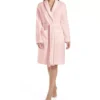 HANRO White Plush Fleece-Lined Wrap Robe – Luxury Cotton-Blend Heavyweight Loungewear -Her Room US hanro han001 7127 gs