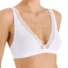 HANRO Cotton Lace Soft Cup Bra -Her Room US hanro han001 72431 gs