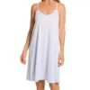 HANRO Cotton Silk Spaghetti Chemise – Luxury White Mercerized Nightgown -Her Room US hanro han001 74813 gs