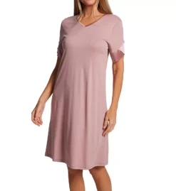 HANRO Virginia Short Sleeve Nightgown