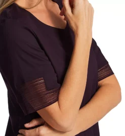 HANRO Sophie Short Sleeve Nightgown -Her Room US hanro han001 74877 cs1