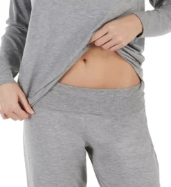 HANRO Natural Elegance Long Sleeve Pajamas – Premium Viscose Lounge Set with Pockets -Her Room US hanro han001 76390 cs1