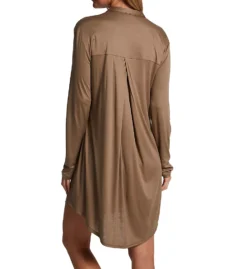 HANRO Grand Central Boyfriend Sleep Shirt -Her Room US hanro han001 77420 bs