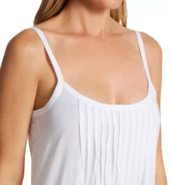 HANRO Juliet Mercerized Cotton Babydoll – Flowing Sleeveless Sleepwear Chemise -Her Room US hanro han001 7747 cs1