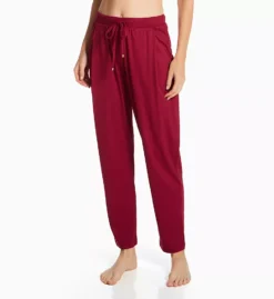 HANRO Sleep & Lounge Solid Knit Pants - Luxury Cotton-Modal Pleated Loungewear -Her Room US hanro han001 77880 fs