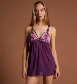 Mesh Lace Babydoll Set -Her Room US ilusion ilu01 71042190 cs2